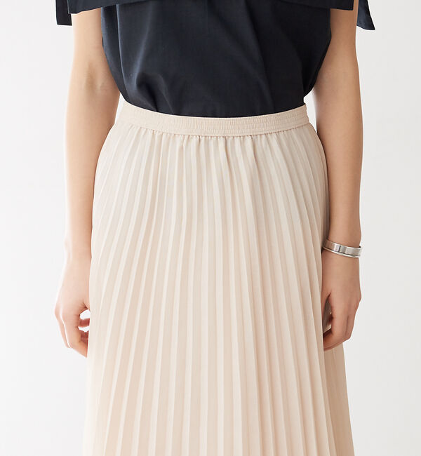 Rouge vif「シアープリーツスカート」|スカート|