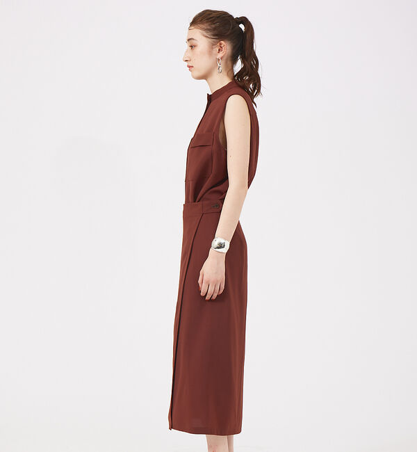 Rouge vif「【セットアップ対応】ラップスカート」|スカート|