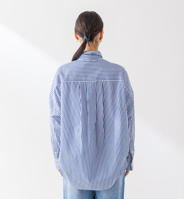 Rouge vif「コットンブロードタックフォルムシャツ」|シャツ・ブラウス|