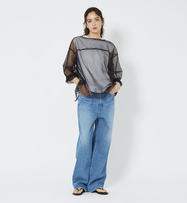 Rouge vif「2WAYチュールシアーブラウス」|シャツ・ブラウス|