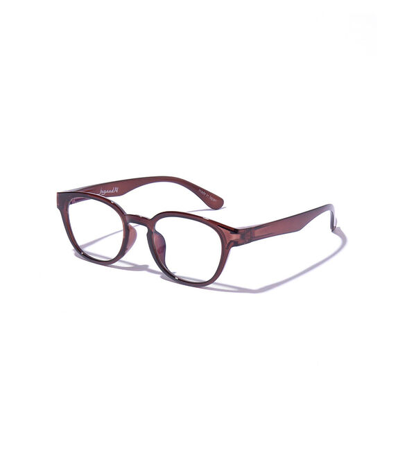 Rouge vif「【jugaad14/ジュガードフォーティーン】COVE CLEAR / サングラ」|メガネ|ダークブラウン