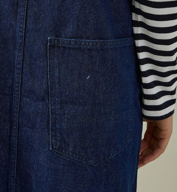 Rouge vif「【157&times;WOADBLUE】オーバーオールスカート/デニム/コットン【WEB限定」|スカート|