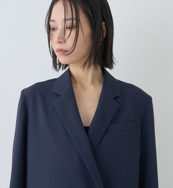 Rouge vif「デザインライトジャケット」|テーラードジャケット|