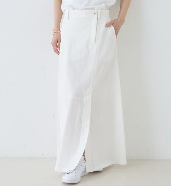 Rouge vif「サイドタックフレアロングスカート」|スカート|