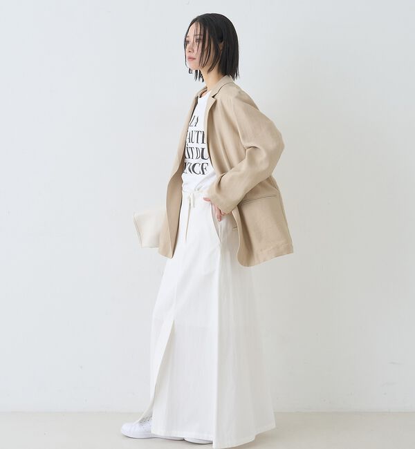 Rouge vif「サイドタックフレアロングスカート」|スカート|