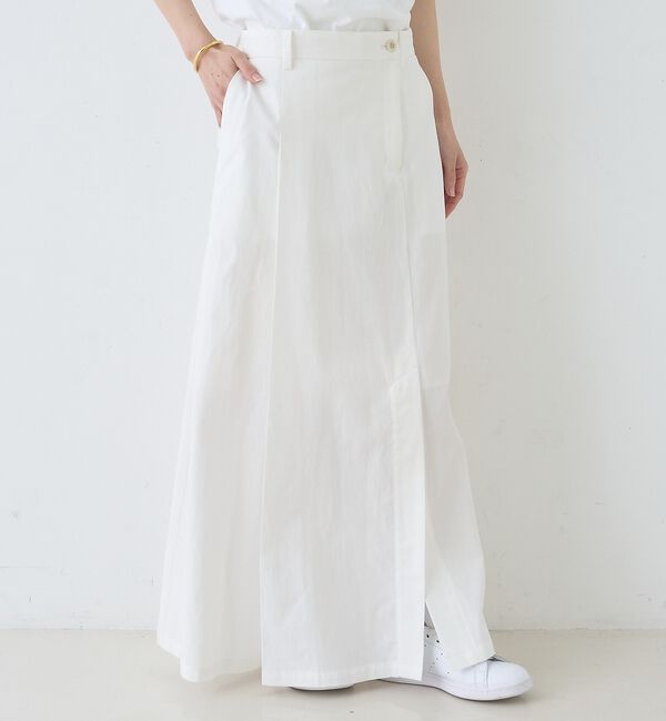 Rouge vif「サイドタックフレアロングスカート」|スカート|