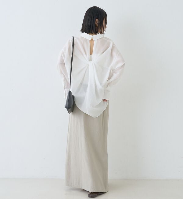 Rouge vif「サイドタックフレアロングスカート」|スカート|