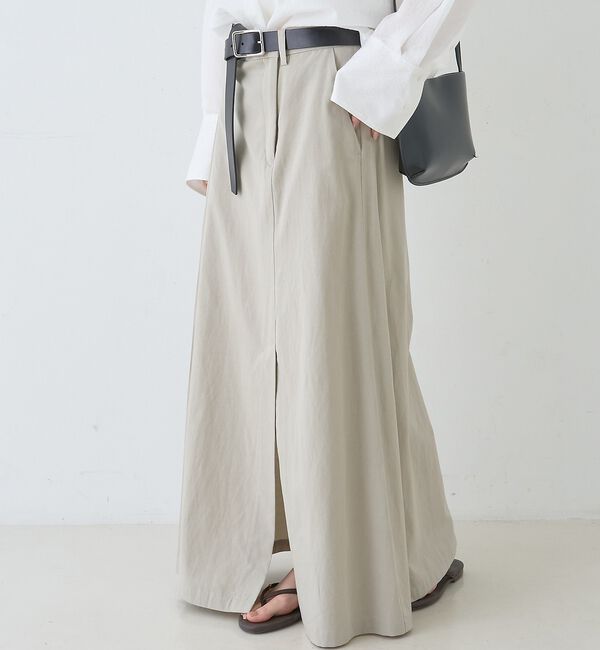 Rouge vif「サイドタックフレアロングスカート」|スカート|