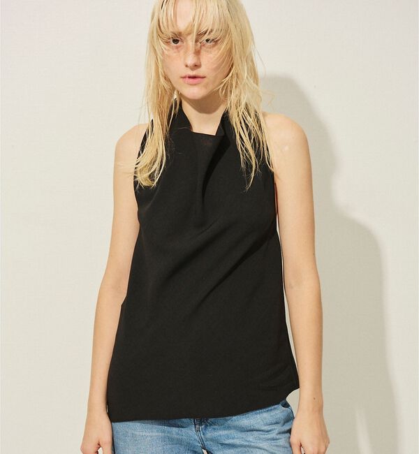 Rouge vif「【セットアップ対応】ホルダーネックブラウス」|シャツ・ブラウス|