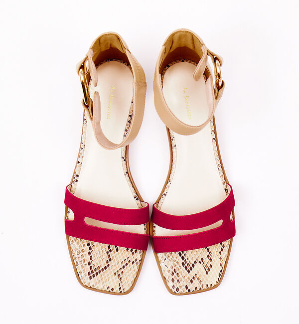 AU BANNISTER「【ロングヒットアイテム】アンクルストラップサンダル」|サンダル|