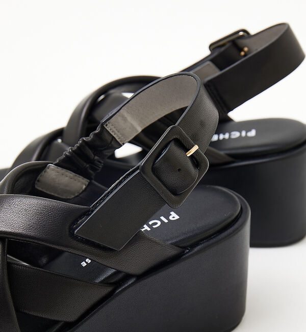 AU BANNISTER「ウェッジソールクロスサンダル」|サンダル|