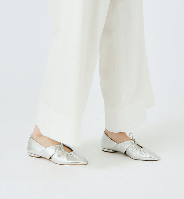 AU BANNISTER「ソフトレザーシャーリングバブーシュ」|その他|