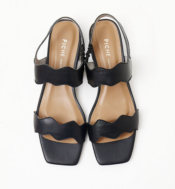 AU BANNISTER「ウェーブベルトサンダル」|サンダル|