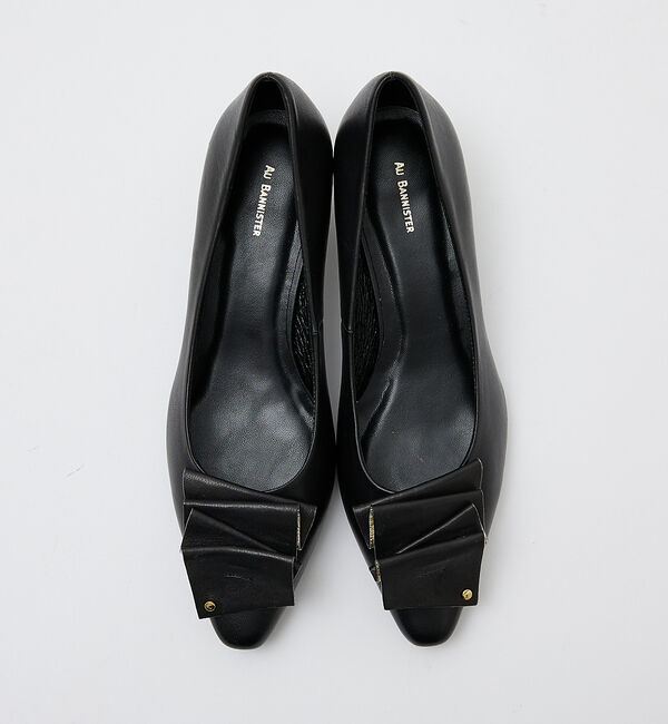 AU BANNISTER「ドレープパンプス」|パンプス|