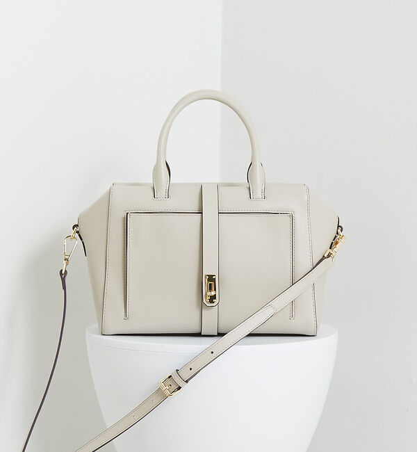 LOWELL things「Classy／レザー2wayボストンバッグ」|ハンドバッグ|