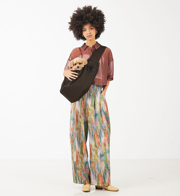 LOWELL things「MATIE/ メッシュスリングバッグ・ペットキャリーバッグ【Direction」|その他|