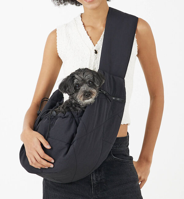 LOWELL things「MATIE/ スリングバッグ・ペットキャリーバッグ/ナイロン【Direction」|その他|ブラック
