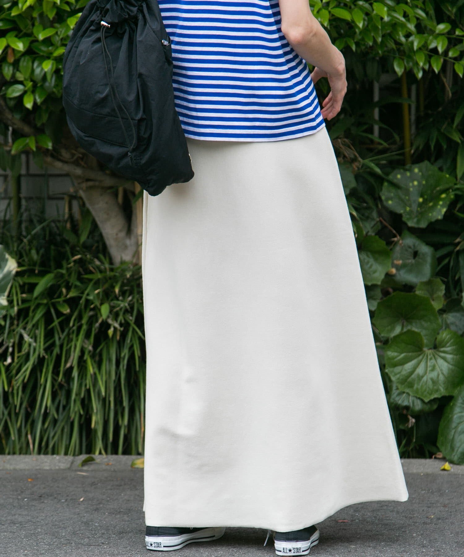 URBAN RESEARCH DOORS「FORK&SPOON　ウォッシャブルニットフレアスカート」|スカート|