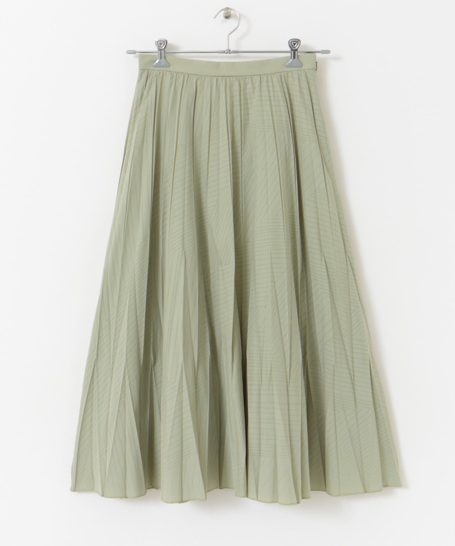 URBAN RESEARCH DOORS「オパール加工変形プリーツスカート」|スカート|