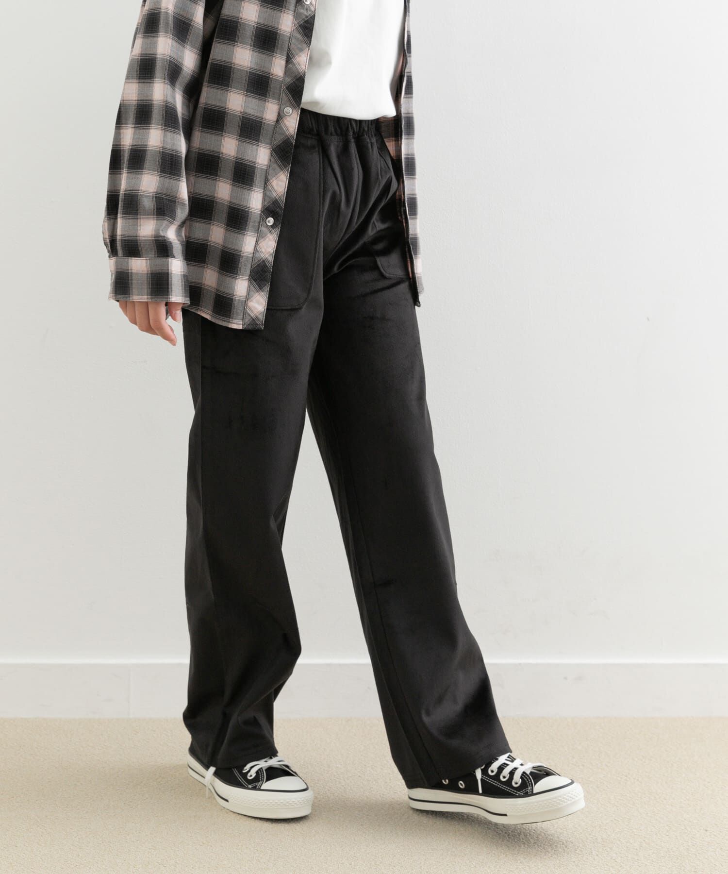 URBAN RESEARCH DOORS「『WEB/一部店舗限定サイズ』ベロアイージーパンツ(KIDS)」|その他|