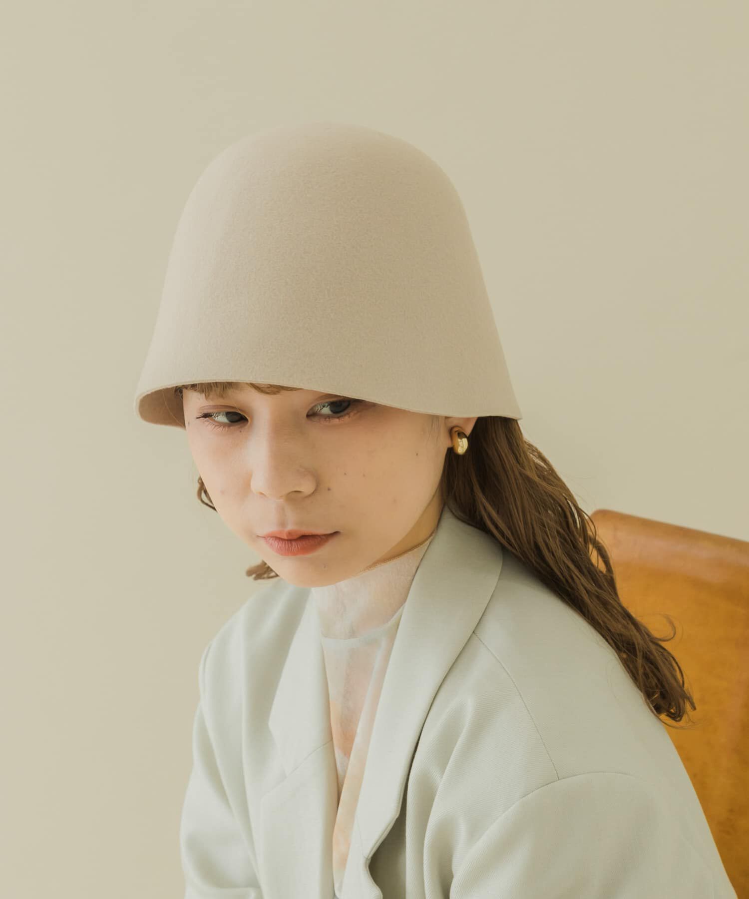 SMELLY「ウールクローシュハット」|ハット|