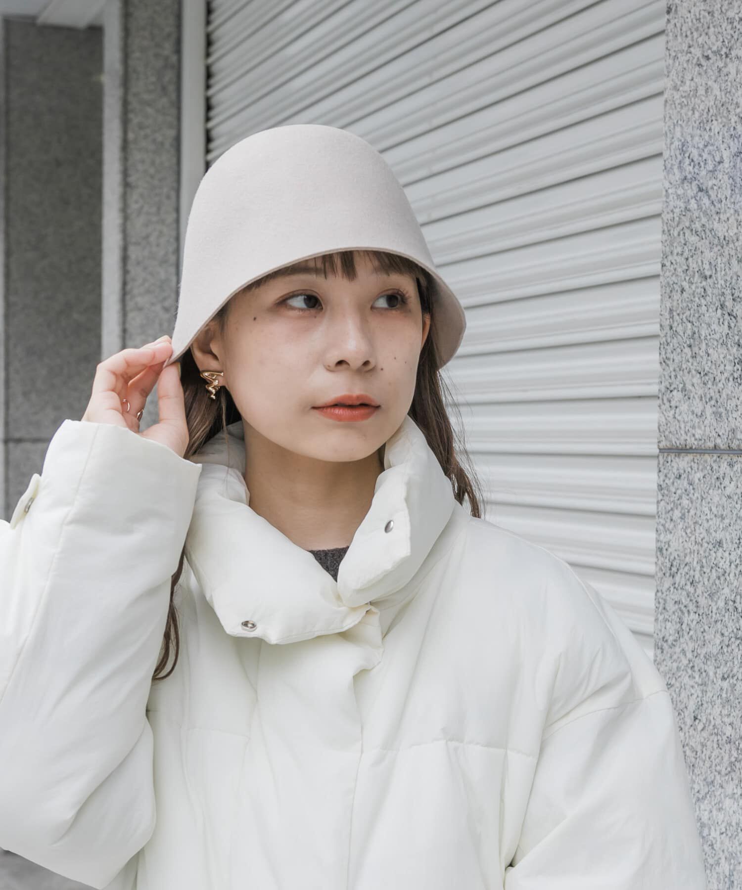 SMELLY「ウールクローシュハット」|ハット|