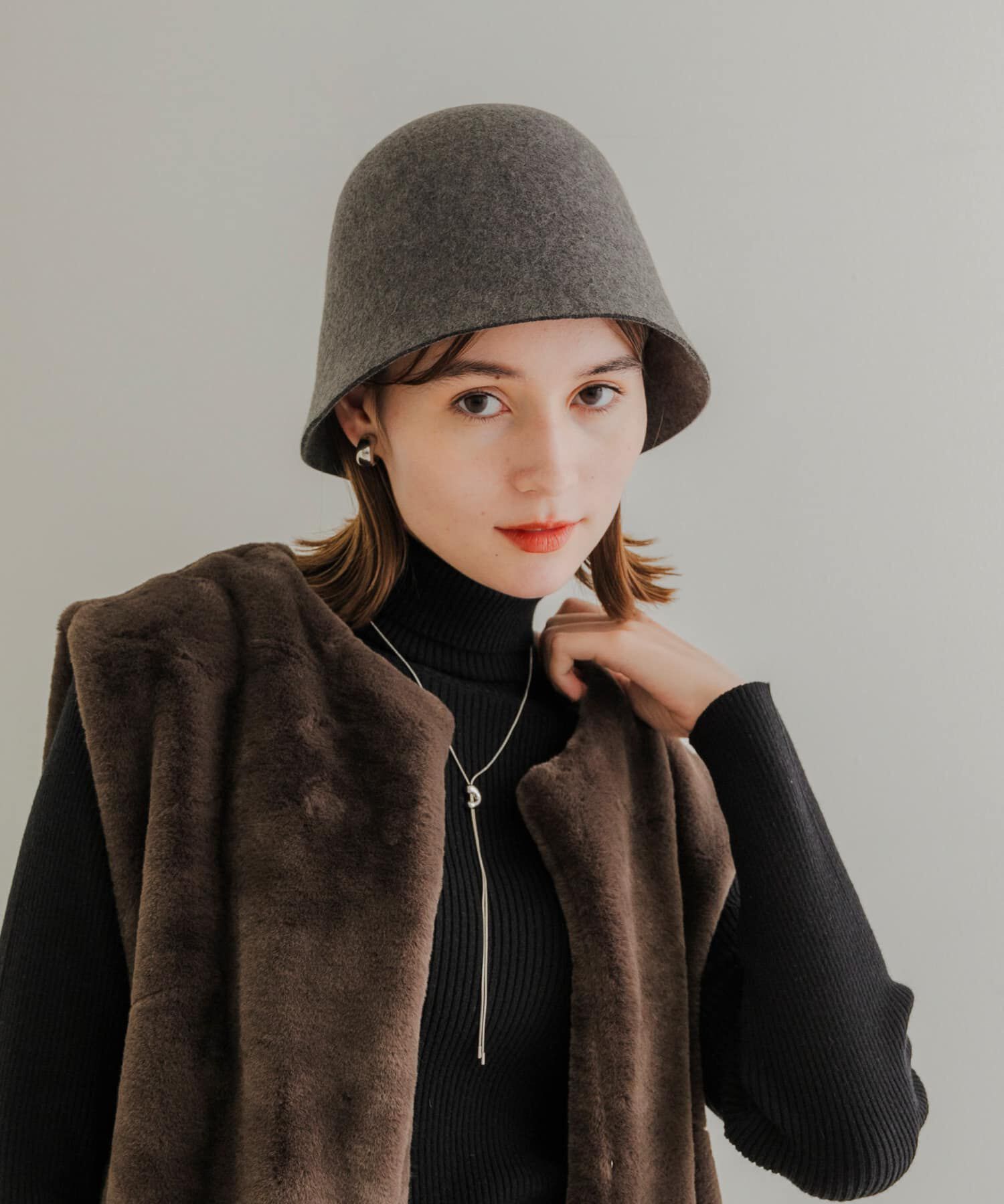 SMELLY「ウールクローシュハット」|ハット|