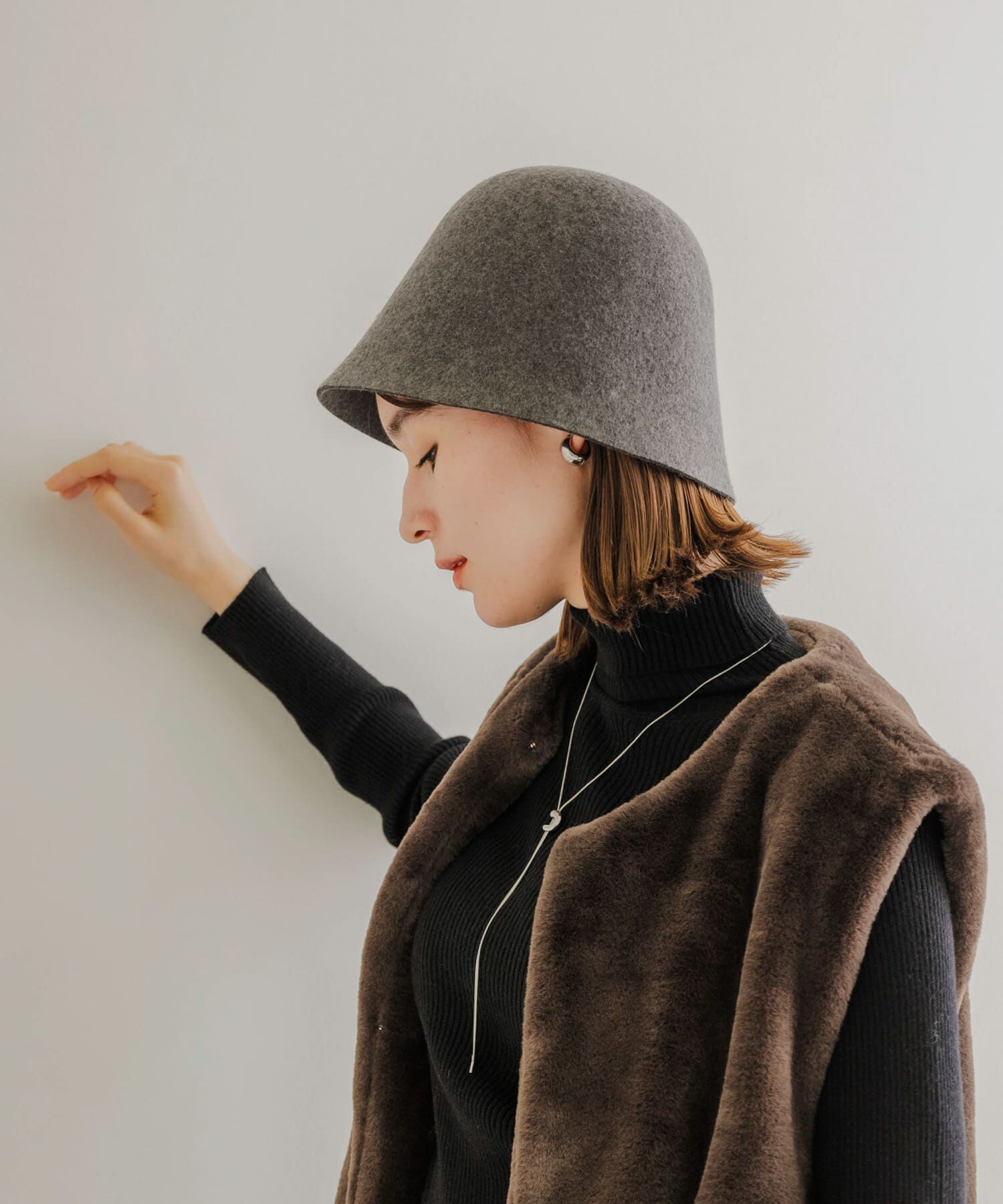 SMELLY「ウールクローシュハット」|ハット|