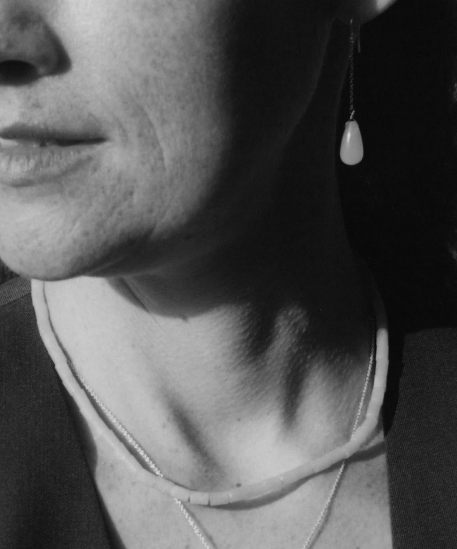 SMELLY「SMELLY so&rsquo;　newjade chain hook pierce」|ピアス|