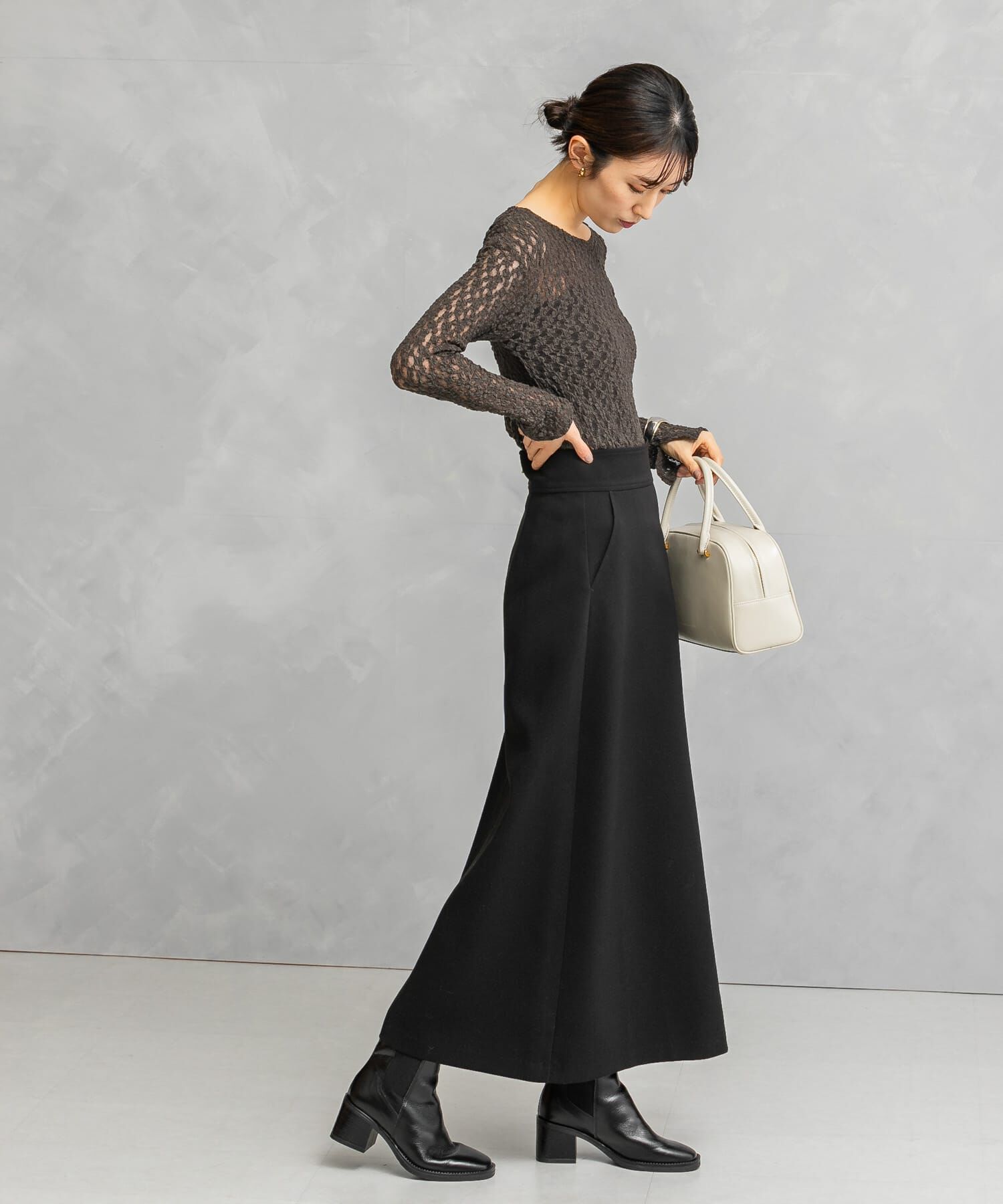 URBAN RESEARCH ROSSO「ロングAラインスカート」|スカート|