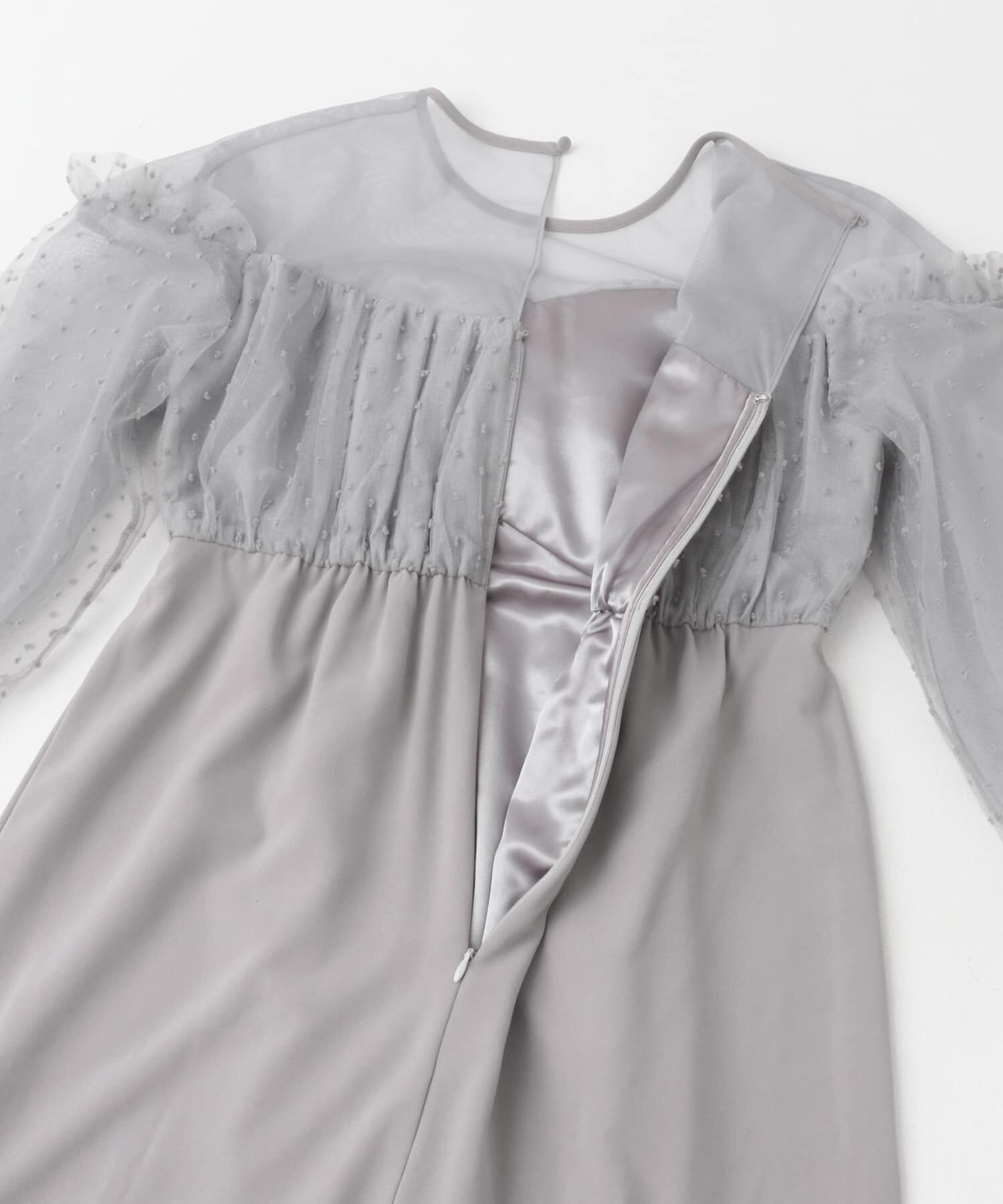 URBAN RESEARCH ROSSO「ドットオーガンドレス」|ワンピース|