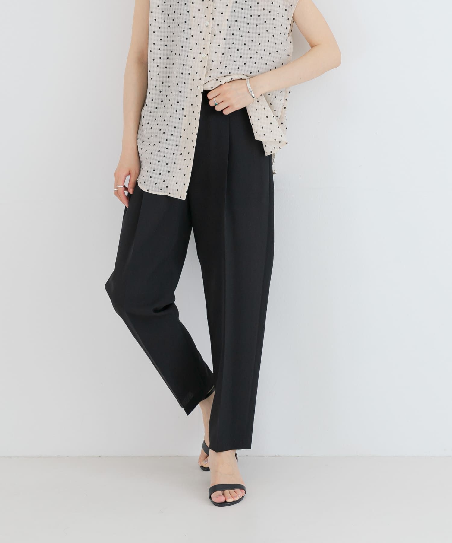 URBAN RESEARCH「『UR TECH DRYLUXE』ドロストテーパードパンツ」|その他|