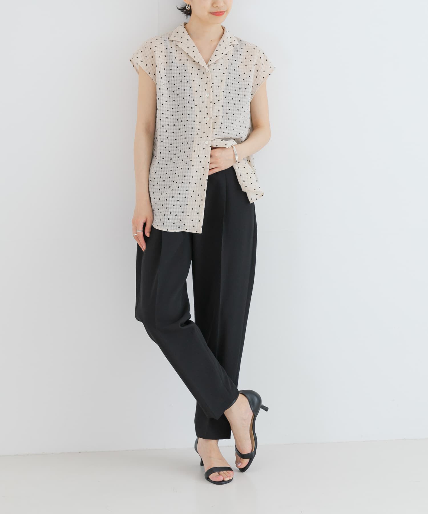 URBAN RESEARCH「『UR TECH DRYLUXE』ドロストテーパードパンツ」|その他|