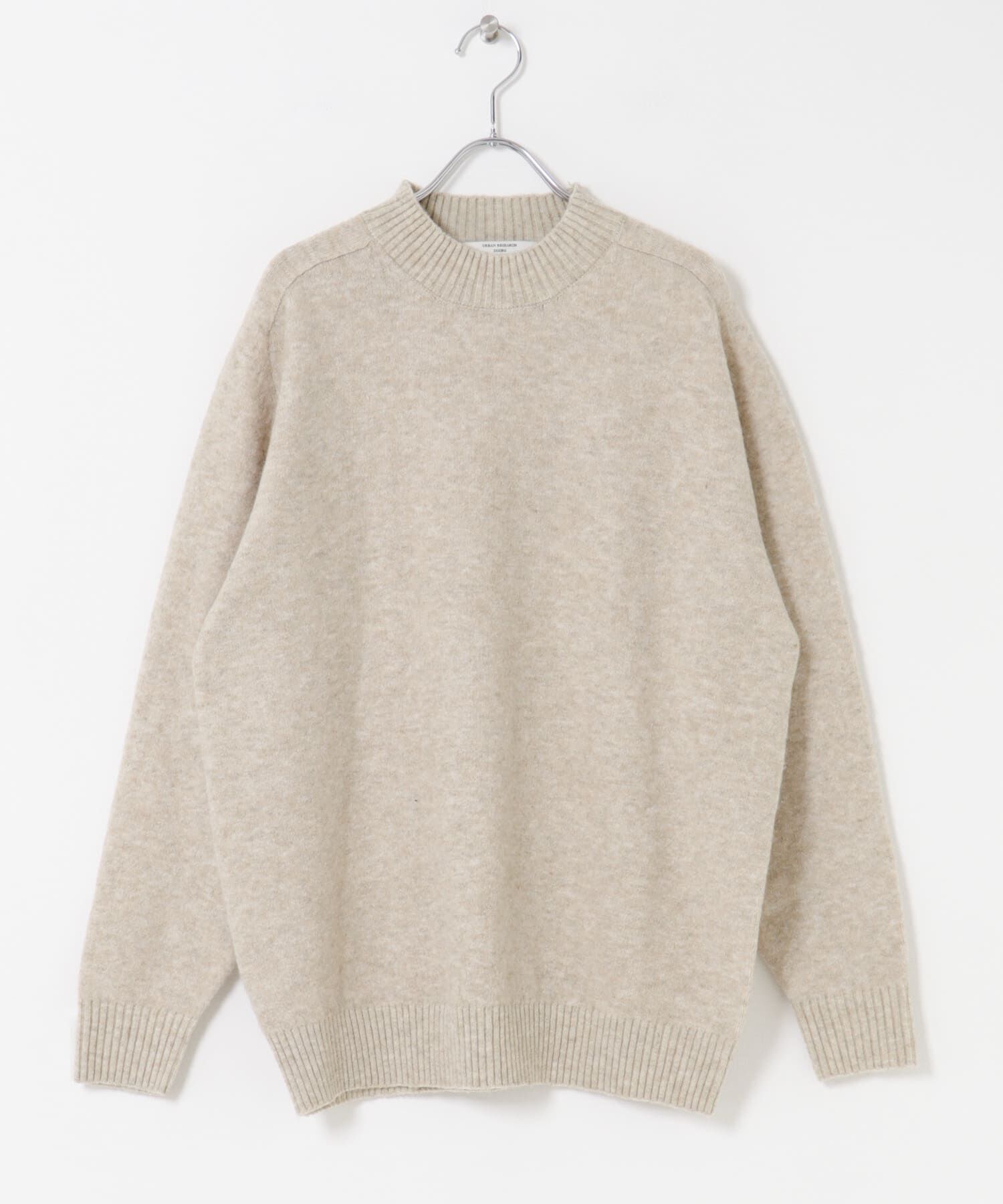 URBAN RESEARCH DOORS「ウール混もちもちハイネックニット」|ニット・セーター|