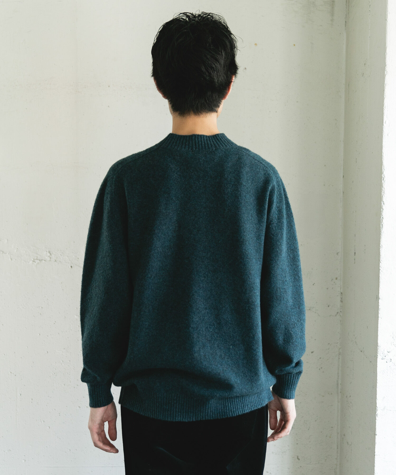 URBAN RESEARCH DOORS「ウール混もちもちハイネックニット」|ニット・セーター|