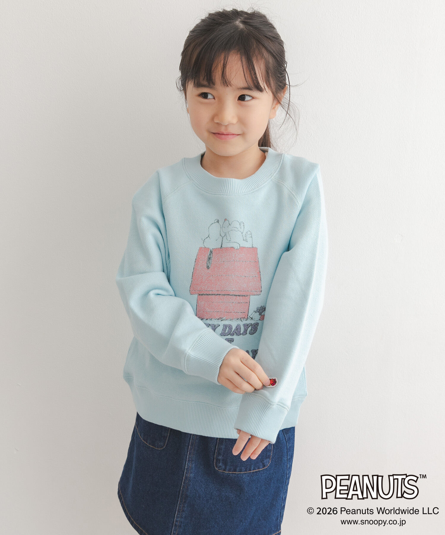 URBAN RESEARCH DOORS「『別注』FRUIT OF THE LOOM&times;DOORS　甘編み裏毛スウェット(KIDS)」|その他|