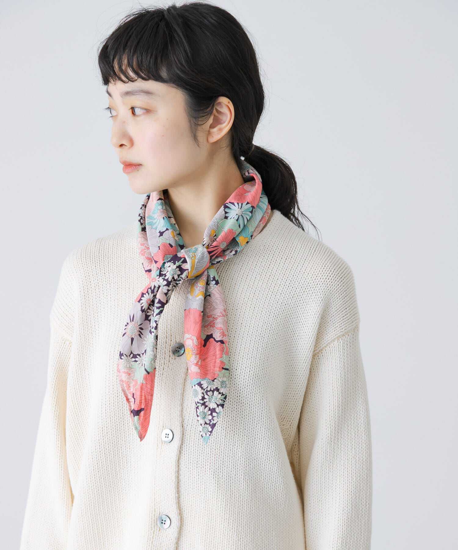 かぐれ「リバティプリントスカーフ」|バンダナ・スカーフ|