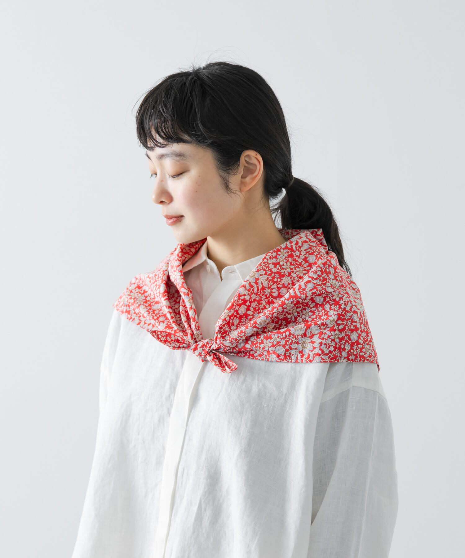 かぐれ「リバティプリントスカーフ」|バンダナ・スカーフ|