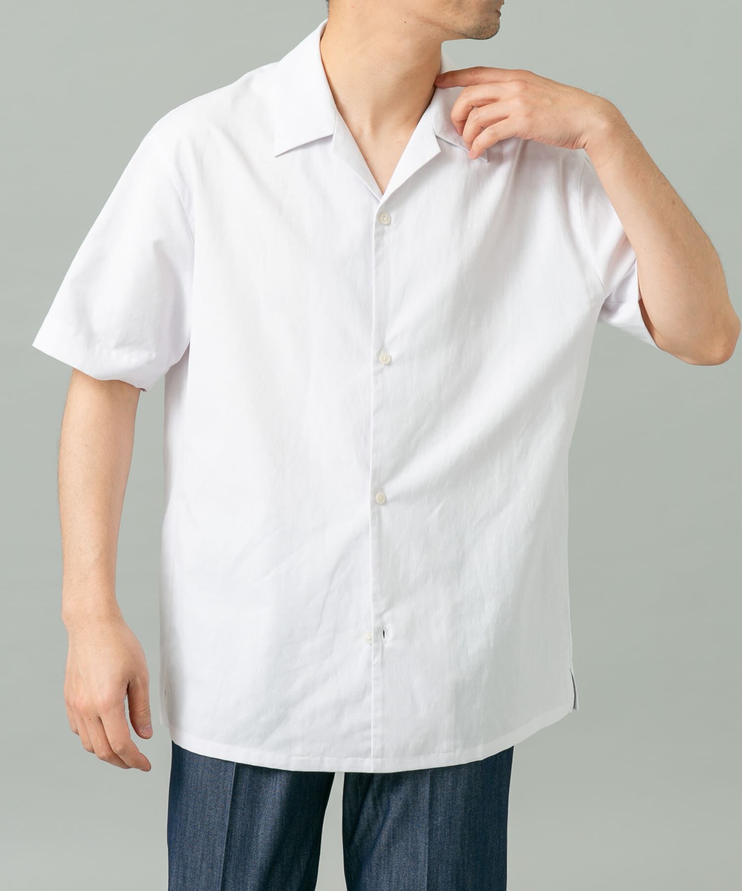 URBAN RESEARCH ROSSO「『ｲｰｼﾞｰｹｱ / XLｻｲｽﾞあり』ｱｰﾊﾞﾝﾘﾗｯｸｽﾘﾈﾝｵｰﾌ  」|シャツ・ブラウス|