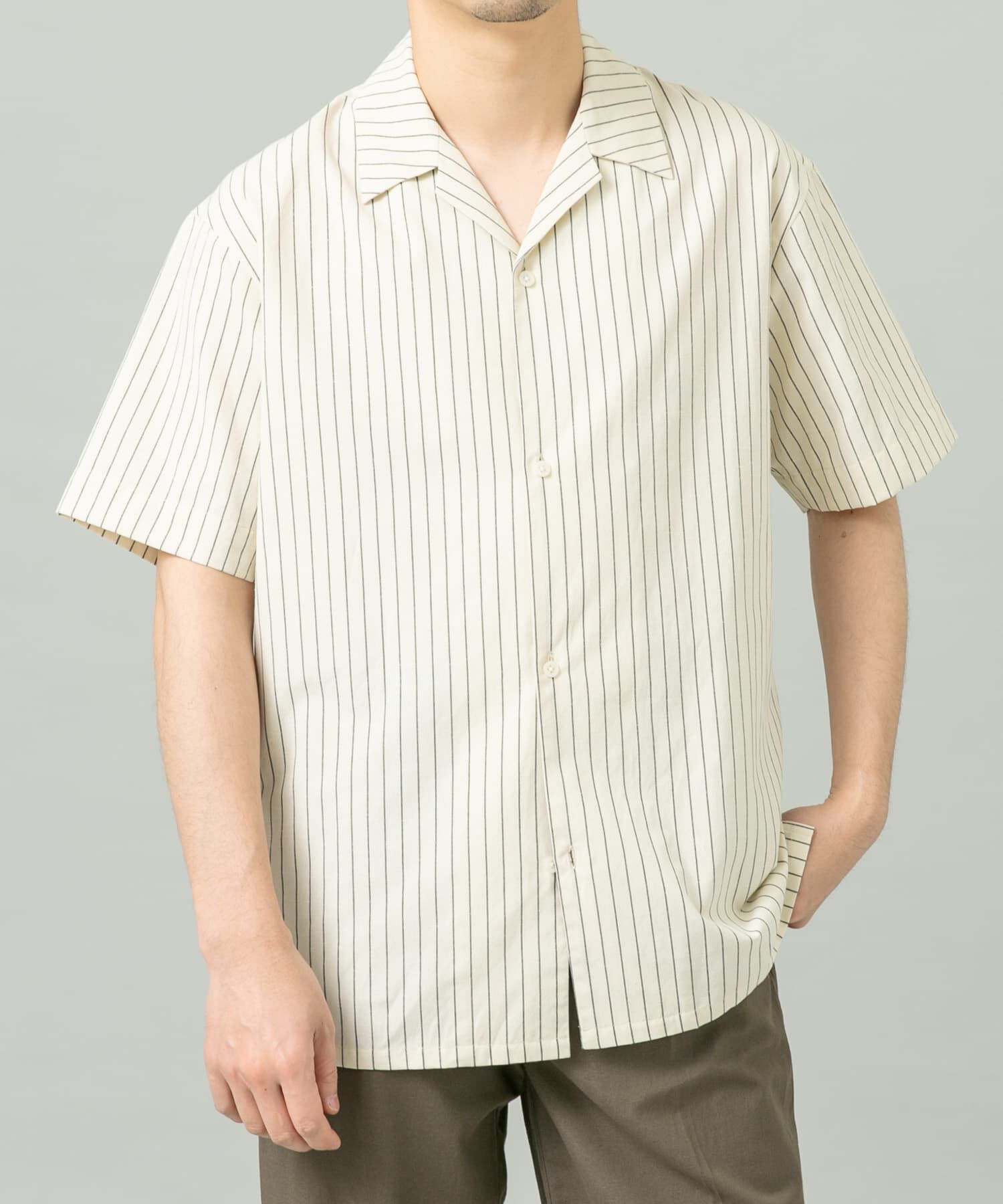 URBAN RESEARCH ROSSO「『ｲｰｼﾞｰｹｱ / XLｻｲｽﾞあり』ｱｰﾊﾞﾝﾘﾗｯｸｽﾘﾈﾝｵｰﾌ  」|シャツ・ブラウス|