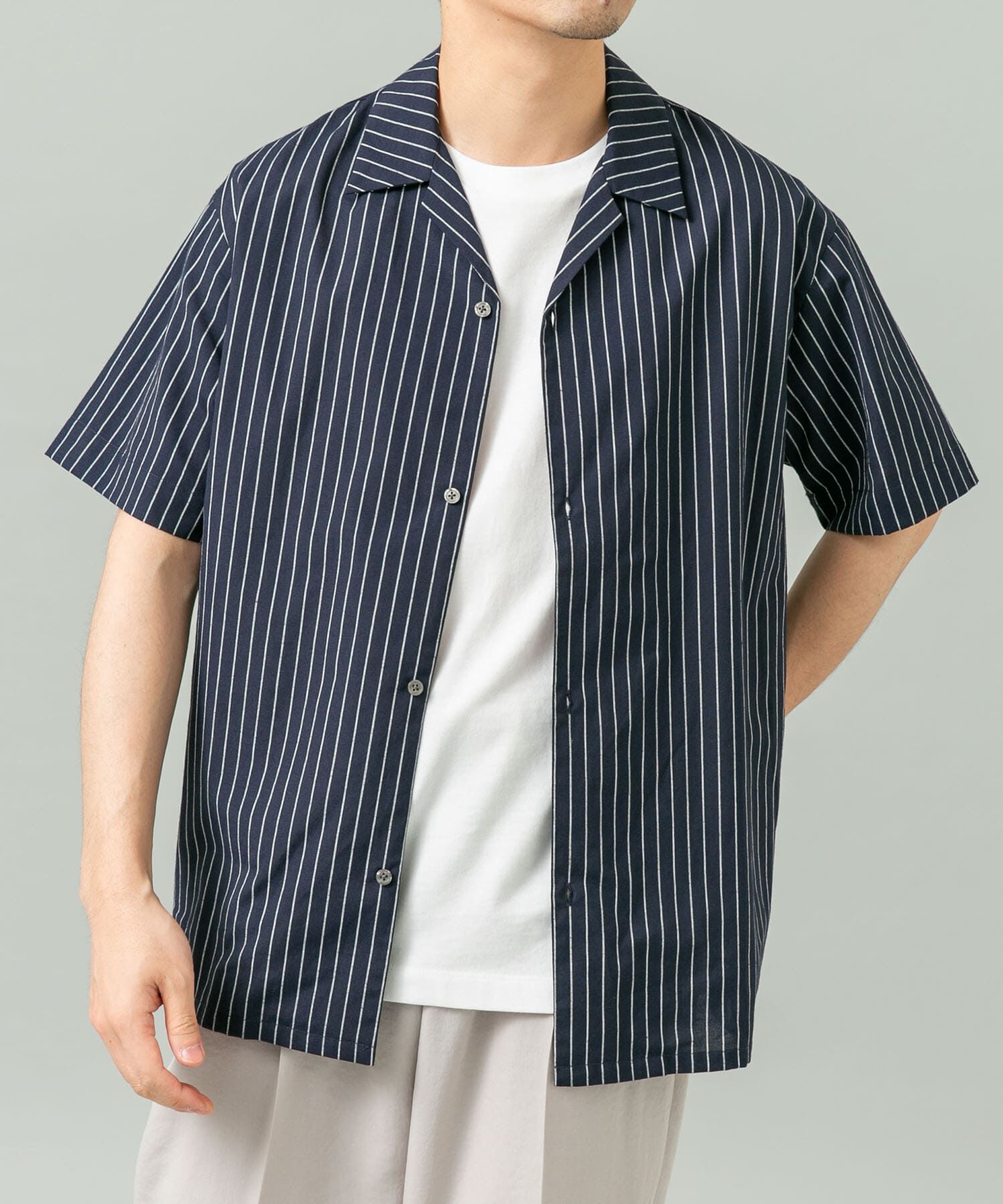 URBAN RESEARCH ROSSO「『ｲｰｼﾞｰｹｱ / XLｻｲｽﾞあり』ｱｰﾊﾞﾝﾘﾗｯｸｽﾘﾈﾝｵｰﾌ  」|シャツ・ブラウス|