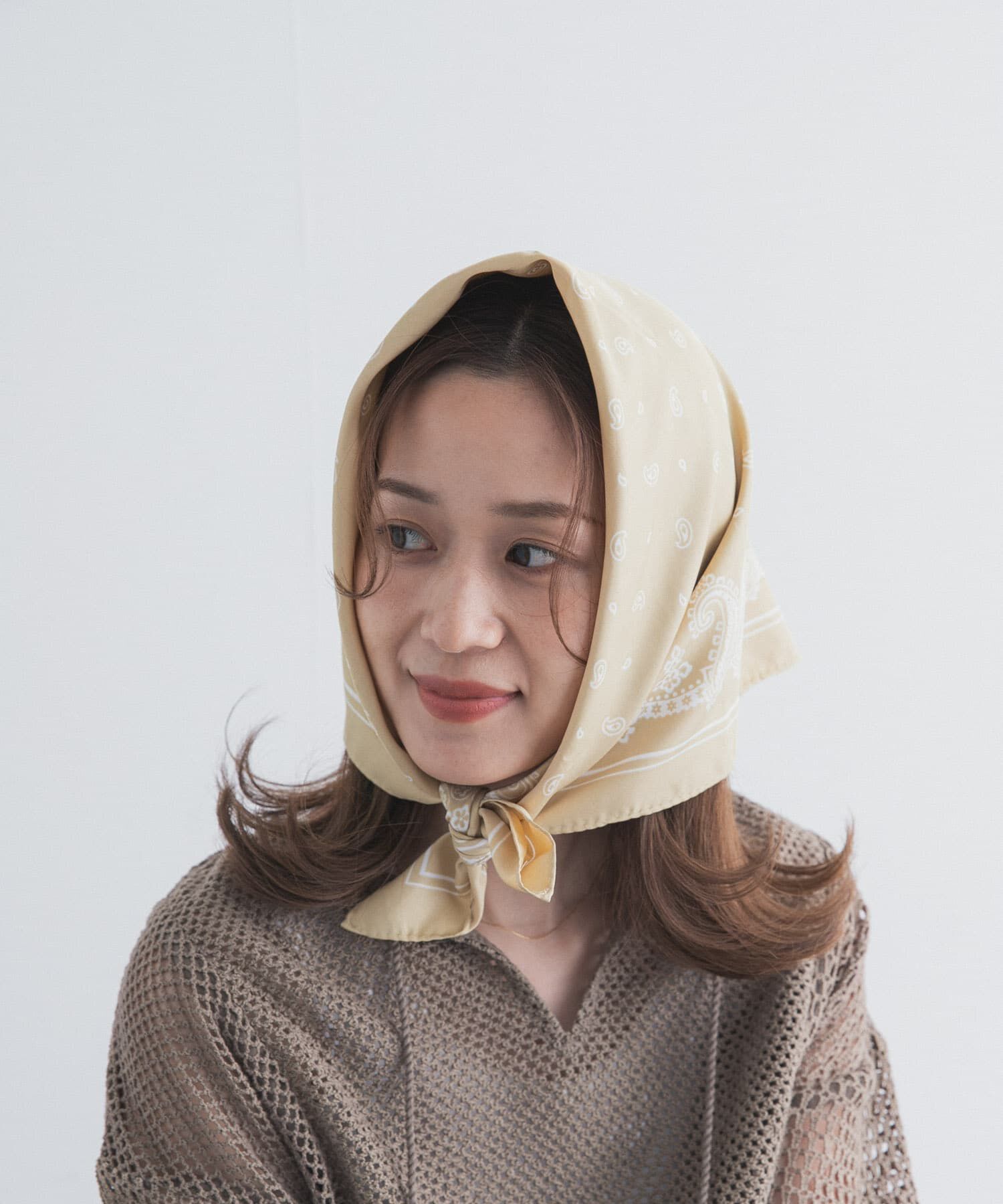 URBAN RESEARCH DOORS「大判ペイズリースカーフ」|バンダナ・スカーフ|