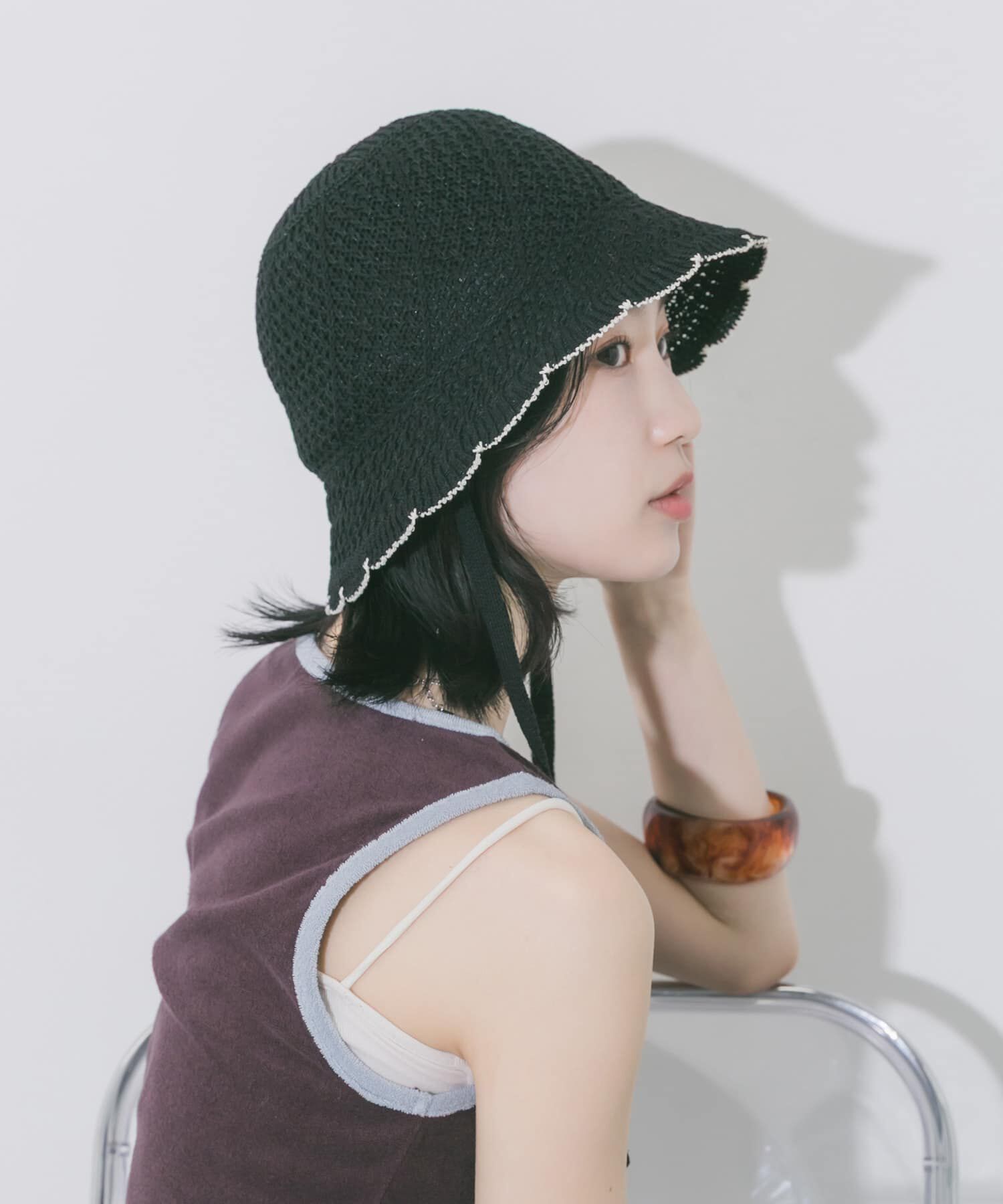 SMELLY「スカラップバケットハット」|ハット|