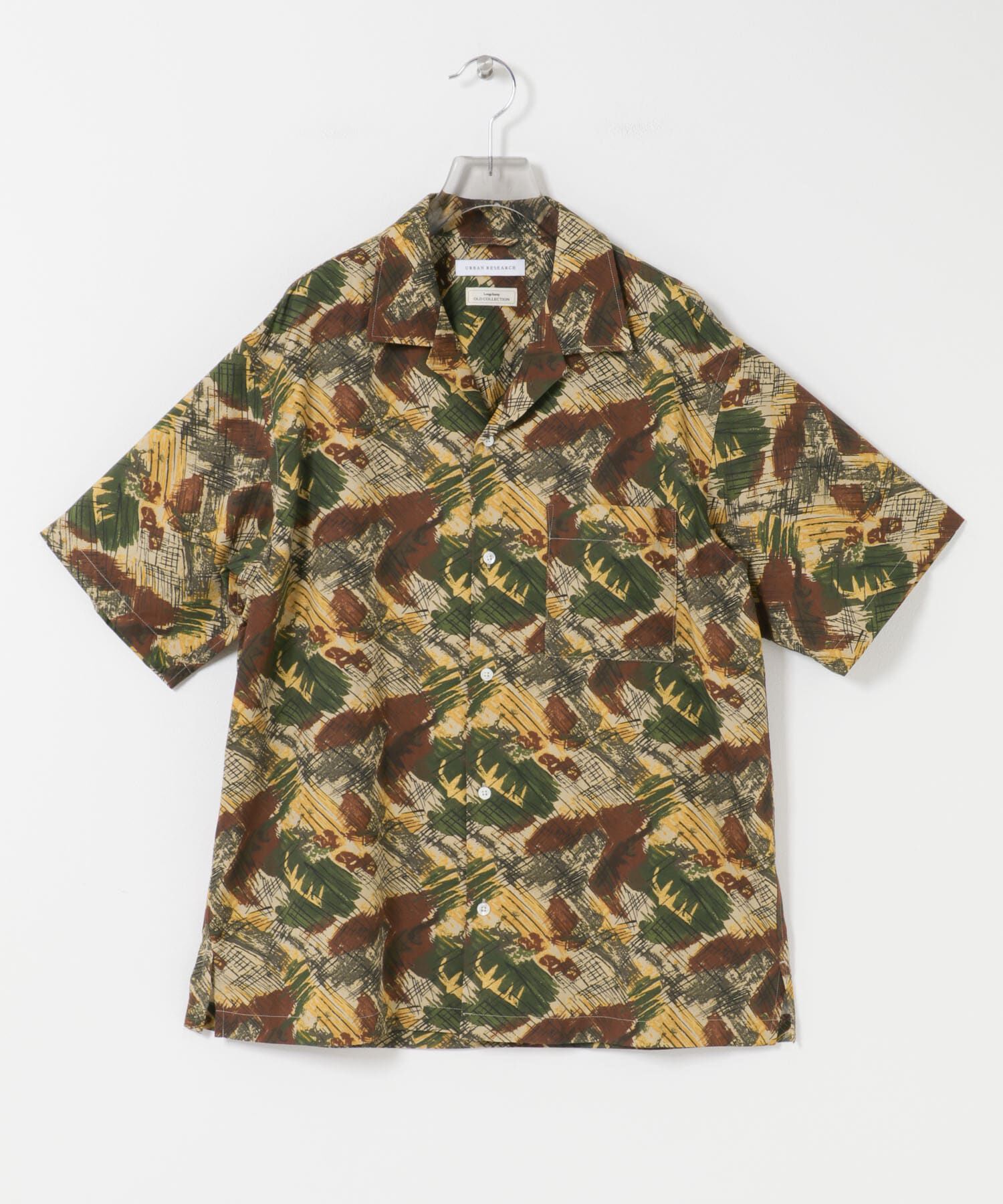 URBAN RESEARCH「LONGCHAMP OPEN COLLAR SHIRTS」|シャツ・ブラウス|