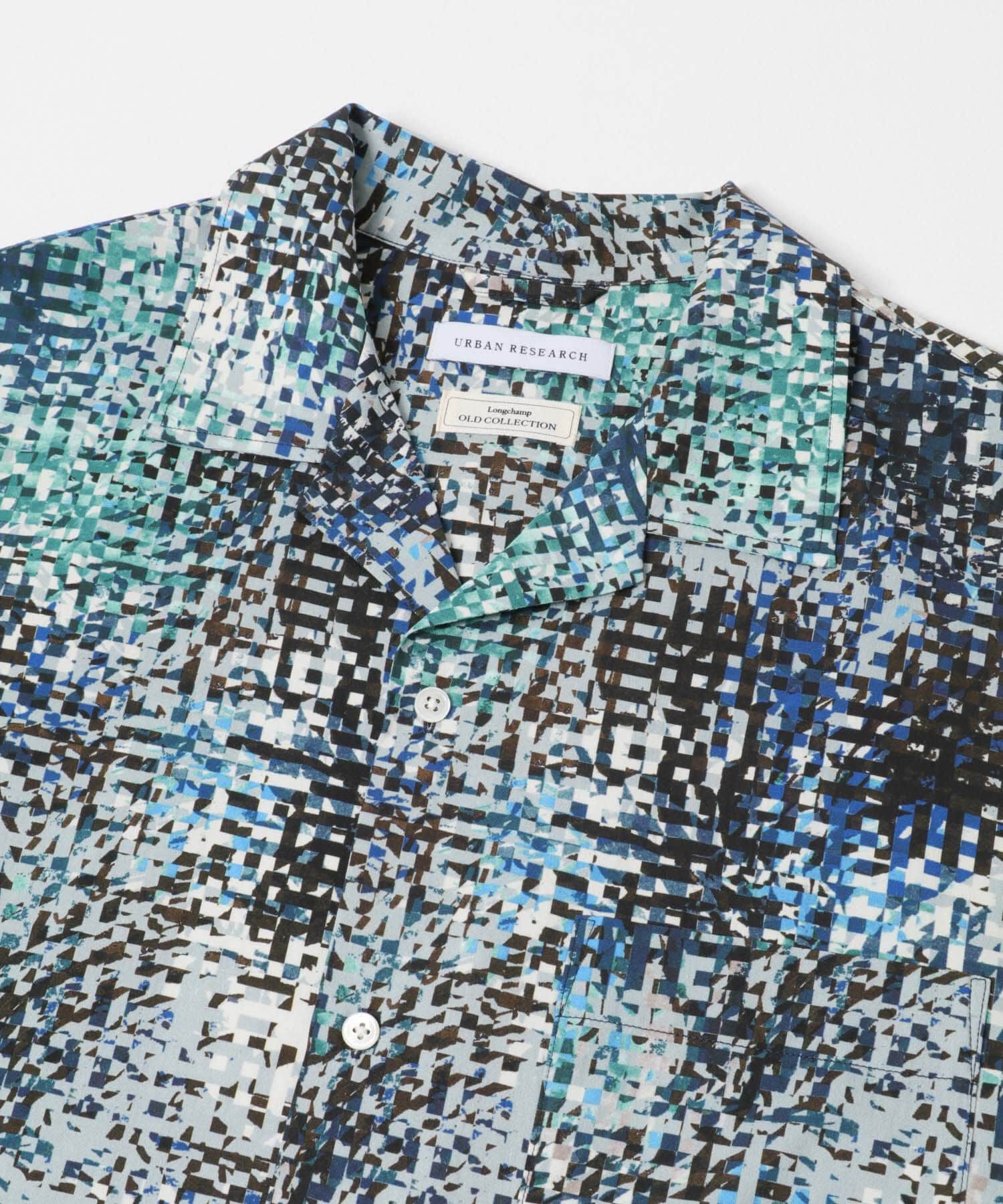 URBAN RESEARCH「LONGCHAMP OPEN COLLAR SHIRTS」|シャツ・ブラウス|