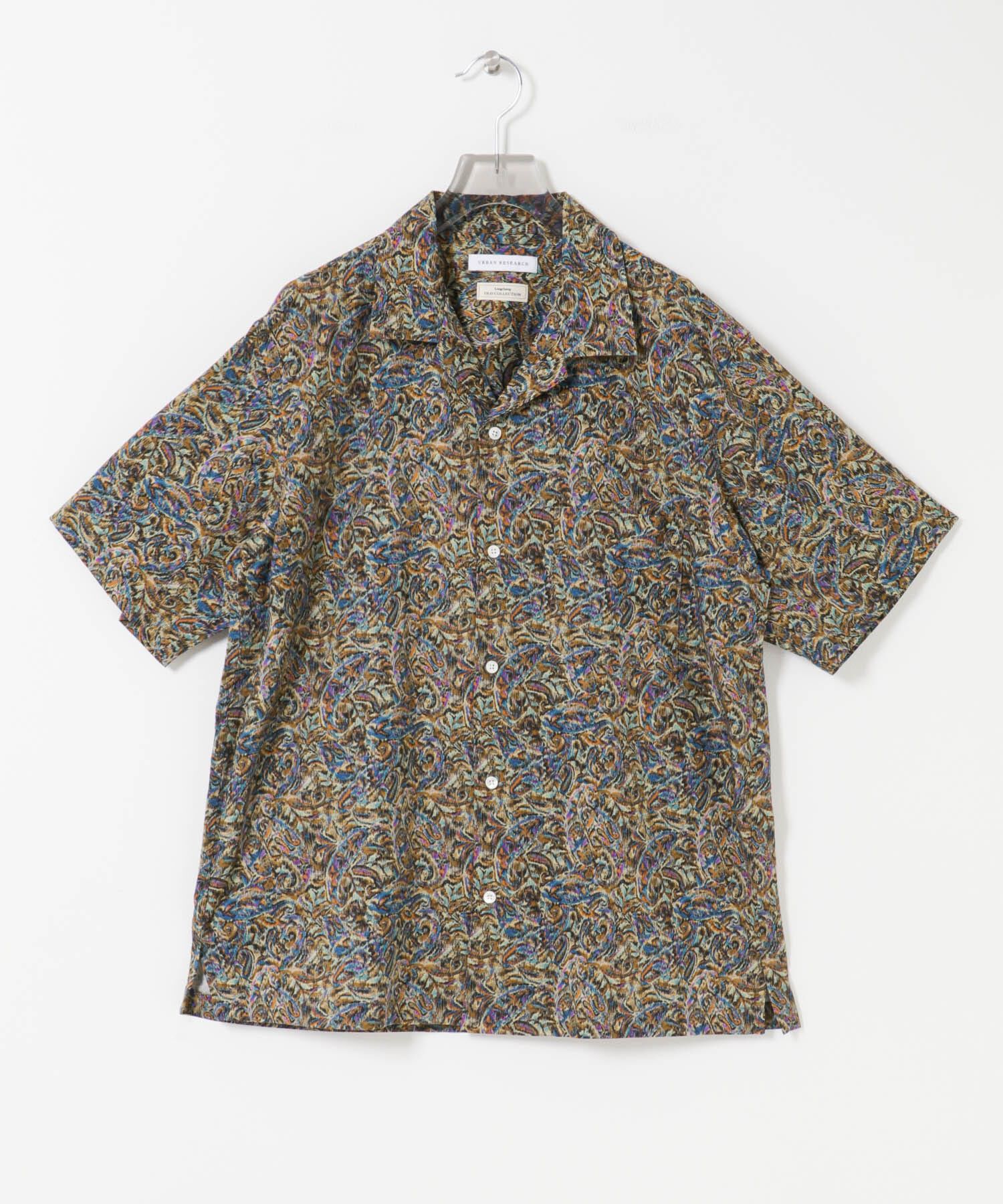 URBAN RESEARCH「LONGCHAMP OPEN COLLAR SHIRTS」|シャツ・ブラウス|