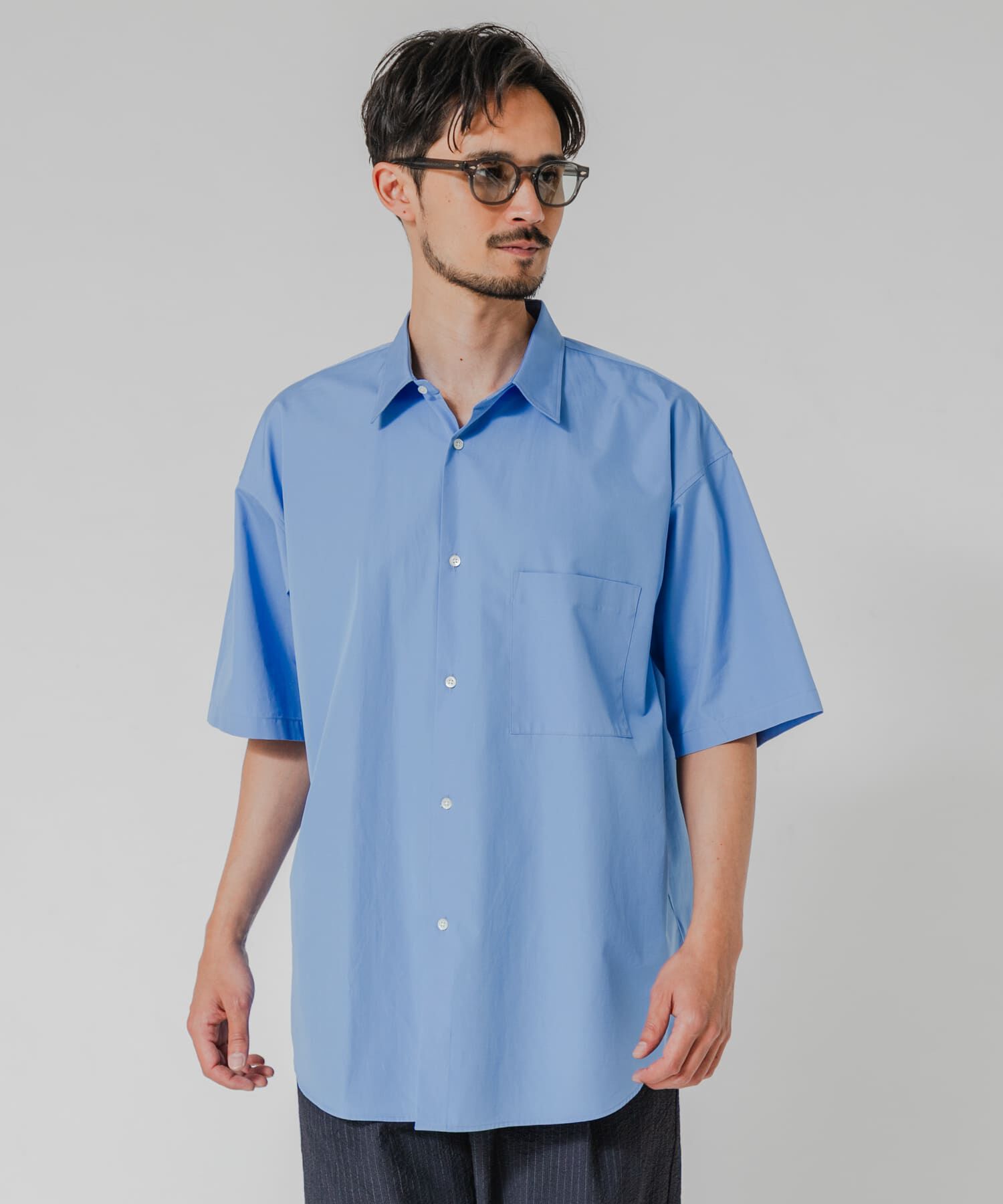 URBAN RESEARCH「THOMAS MASON SHORT-SLEEVE OVER SHIRTS」|シャツ・ブラウス|
