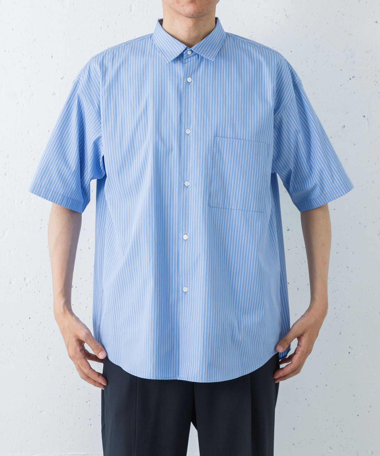 URBAN RESEARCH「THOMAS MASON SHORT-SLEEVE OVER SHIRTS」|シャツ・ブラウス|