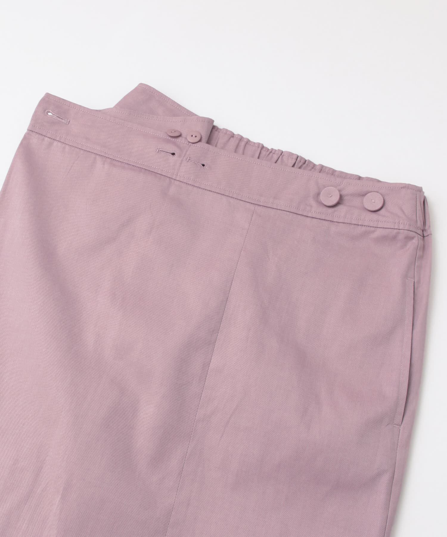  「シャンブレーラップスカート」|スカート|