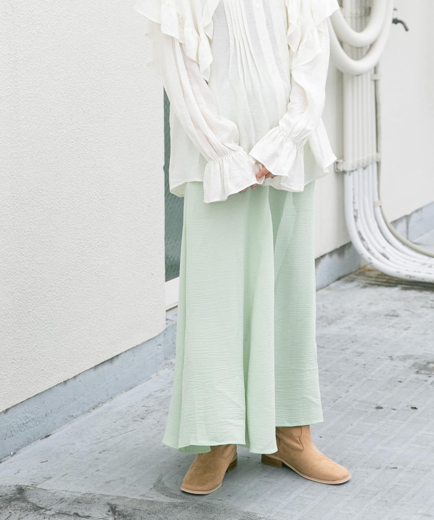  「マーメイドフレアスカート」|スカート|